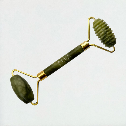 Jade Stone Face Roller Set