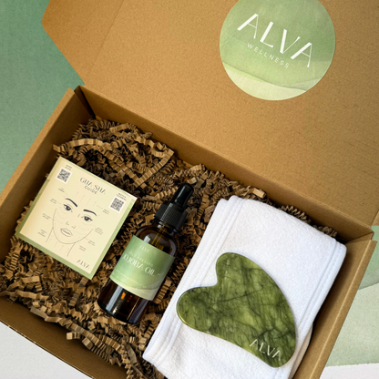 Jade Stone Gua Sha Set