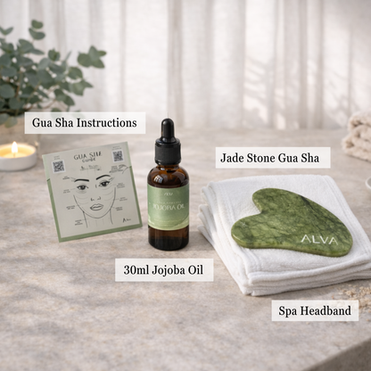Jade Stone Gua Sha Set